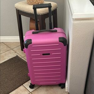 Solgaard pink berry Rolling Suitcase carry on